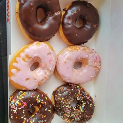 Dunkin' - I didn't look at it till after I left the drive thru or atleast 2-3 minutes after I left the drive thru :(