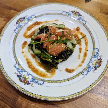 Bombolo - Wakame, Lox & Mascarpone. $15. - New American Near Me - Chapel Hill, North Carolina