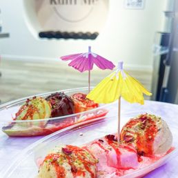 3 Kulfi Flavors Bowl