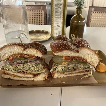 Motek - Coral Gables - Crispy Chicken Schnitzel Sandwich - Middle Eastern Near Me - Miami, Florida Motek - Coral Gables - Crispy Chicken Schnitzel Sandwich - Middle Eastern Near Me - Miami, Florida