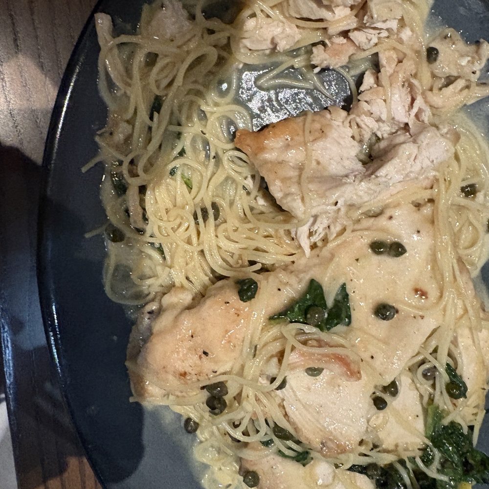 Burtons Grill & Bar - Chicken Picccata - delish! - New American Near Me - Mansfield, Massachusetts Burtons Grill & Bar - Chicken Picccata - delish! - New American Near Me - Mansfield, Massachusetts