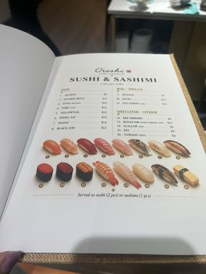 Menu photo 4 Oroshi Sushi Omakase Philadelphia, PA Menu photo 4 Oroshi Sushi Omakase Philadelphia, PA