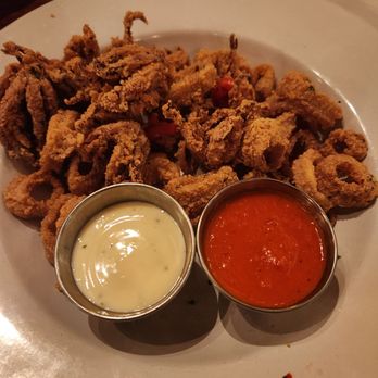 Kafe Kokopelli - Fried Calamari better ask for them lightly fried - New American Near Me - Dade City, Florida
