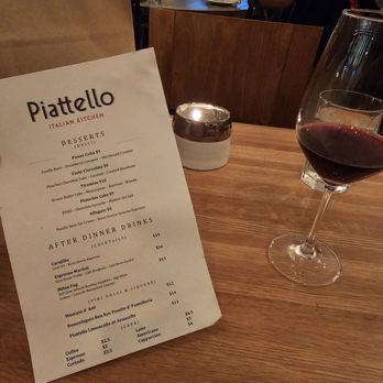 Piattello Italian Kitchen - Dessert menu - Pizza Near Me - Fort Worth, Texas