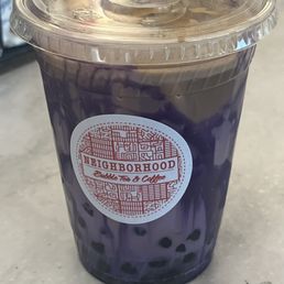 Ube latte Ube latte