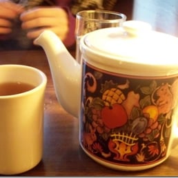 love a place where you can order a pot of tea!