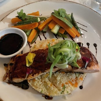 Fit-a-licious - The salmon dish, incredible - International Near Me - Tulum, ROO