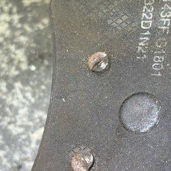 Mavis Tires & Brakes - brake pads installed incorrectly