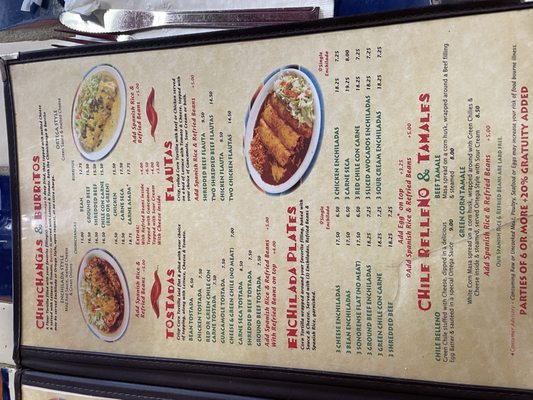 Menu photo 7 Rosa's Mexican Food Restaurant Tucson, AZ Menu photo 7 Rosa's Mexican Food Restaurant Tucson, AZ