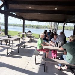 Cottonport Marina & RV Resort - Exterior covered seating