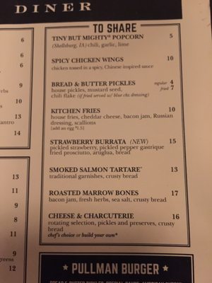 Menu photo 6 Pullman Bar & Diner Iowa City, IA Menu photo 6 Pullman Bar & Diner Iowa City, IA