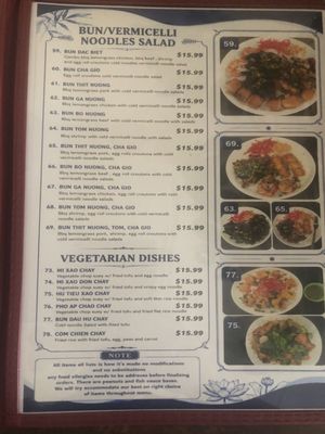 Menu photo 2 Pho Dao Murrieta, CA Menu photo 2 Pho Dao Murrieta, CA