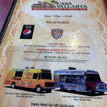 Casa Vallarta - Mexican Near Me - Aurora, Colorado