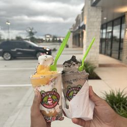 Jeremiah's Italian Ice - mango tango and oreo mudslide