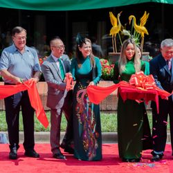 First Senior Center - Ribbon Cutting Ceremony with distinguished guests and dignitaries from State, County and City Officials