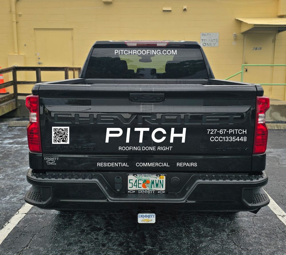 Slide of PITCH Roofing