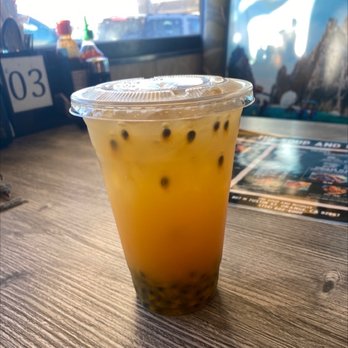 The Soup and Noodle - Fresh Passion Fruit Tea - Asian Fusion Near Me - Orange, California The Soup and Noodle - Fresh Passion Fruit Tea - Asian Fusion Near Me - Orange, California