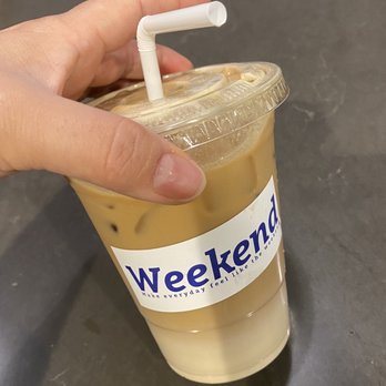 Cafe Weekend - Buttercream Latte(Iced). - Breakfast & Brunch Near Me - Allston, Massachusetts Cafe Weekend - Buttercream Latte(Iced). - Breakfast & Brunch Near Me - Allston, Massachusetts