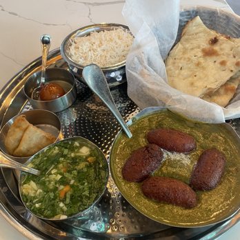 Tabla Indian Restaurant - Lunch Platter -Hariyali Kofta - Indian Near Me - Lexington, Kentucky Tabla Indian Restaurant - Lunch Platter -Hariyali Kofta - Indian Near Me - Lexington, Kentucky