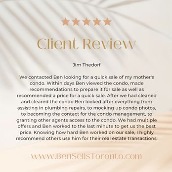Ben Fenlon - Royal Lepage - Toronto Seller Testimonial. Toronto real estate related pics. - Real Estate Agents Near Me - Toronto, Ontario Ben Fenlon - Royal Lepage - Toronto Seller Testimonial. Toronto real estate related pics. - Real Estate Agents Near Me - Toronto, Ontario