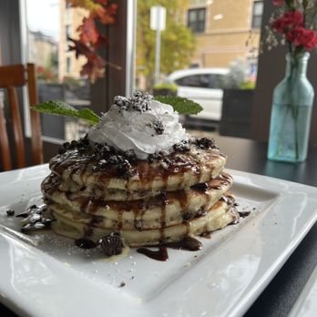 Savanna Restaurant - Oreo Was Pancakes - Breakfast & Brunch Near Me - Chicago, Illinois Savanna Restaurant - Oreo Was Pancakes - Breakfast & Brunch Near Me - Chicago, Illinois