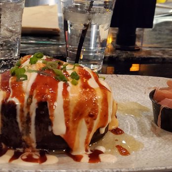 The Beast - Loaded bake potatoe with brisket! - New American Near Me - Las Vegas, Nevada The Beast - Loaded bake potatoe with brisket! - New American Near Me - Las Vegas, Nevada