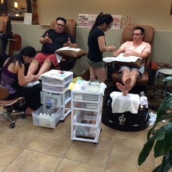 K Nails - Norco - My dad and boyfriend getting their hands and feet done! - Nail Salons Near Me - Norco, California K Nails - Norco - My dad and boyfriend getting their hands and feet done! - Nail Salons Near Me - Norco, California