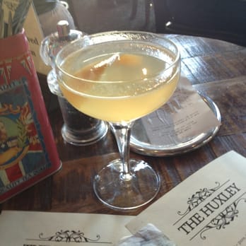 The Huxley - Cocktail of the moment the 3rd tea - Bars Near Me - Edinburgh, EDH