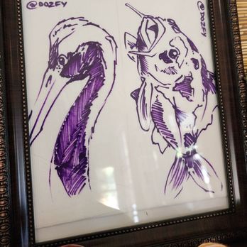 Sushi Kaunta - More art work by Dozfy to my right (8/17/24) - Japanese Near Me - Kent, Washington Sushi Kaunta - More art work by Dozfy to my right (8/17/24) - Japanese Near Me - Kent, Washington