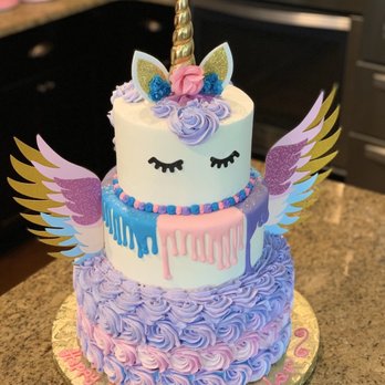 Baker's Pride - Beautiful 3 tier birthday cake - Donuts Near Me - Savannah, Georgia