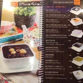 Mango Mango Dessert - menu - Desserts Near Me - Plano, Texas