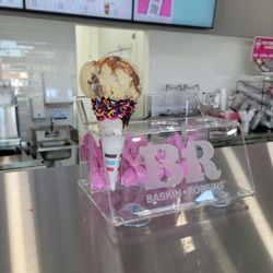 Baskin Robbins - Gold Medal scoop on a sugar cone