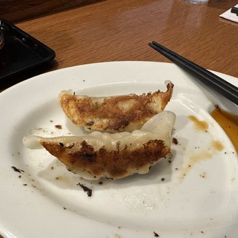Ramen Danbo - Pork Gyoza (Comes with 5 but we dug in too fast before the photo) - Ramen Near Me - Brooklyn, New York Ramen Danbo - Pork Gyoza (Comes with 5 but we dug in too fast before the photo) - Ramen Near Me - Brooklyn, New York