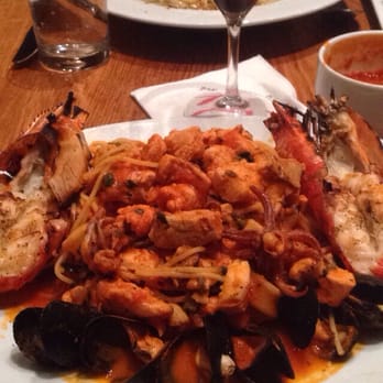 Quattro Caffe - Seafood pasta! - Italian Near Me - Costa Mesa, California