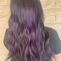 In love with my peekaboo highlights