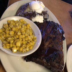 Refrigerator cold half rack fall off the bone ribs