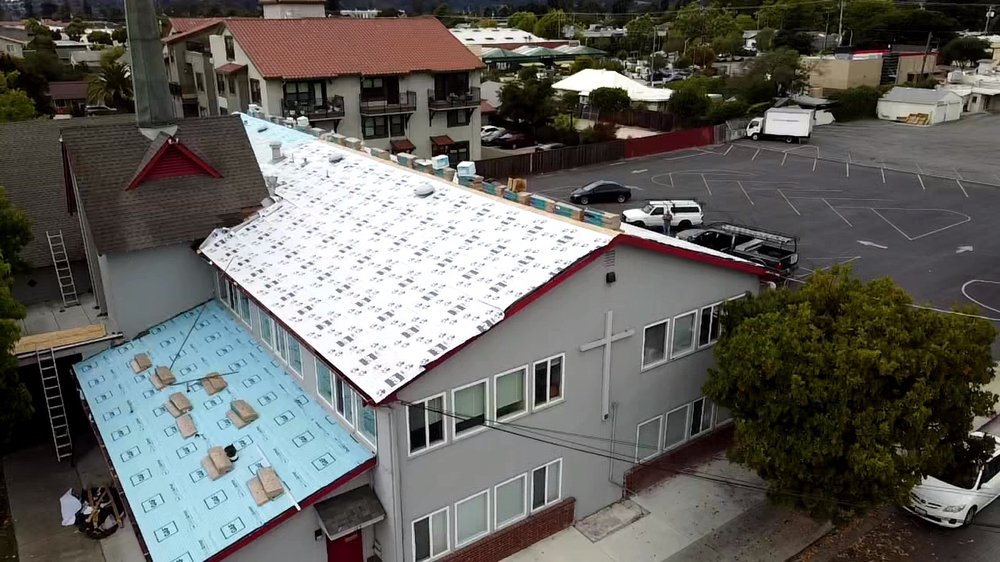 Slide of Redwood Roofing