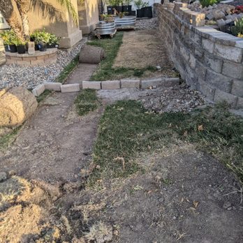 West Coast Landscaping - The mess was left like this..never came back - Gardeners Near Me - Santa Ana, California West Coast Landscaping - The mess was left like this..never came back - Gardeners Near Me - Santa Ana, California