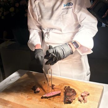 Estiatorio Milos - Prime Rib Carving Station - Greek Near Me - Las Vegas, Nevada Estiatorio Milos - Prime Rib Carving Station - Greek Near Me - Las Vegas, Nevada