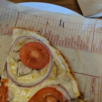 MOD Pizza - Missing toppings. Olive and mushrooms - Fast Food Near Me - Daly City, California