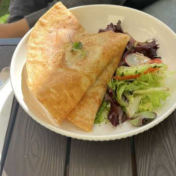 Brown Butter - Mushroom spinach & cheese Crepe - Desserts Near Me - Danville, California
