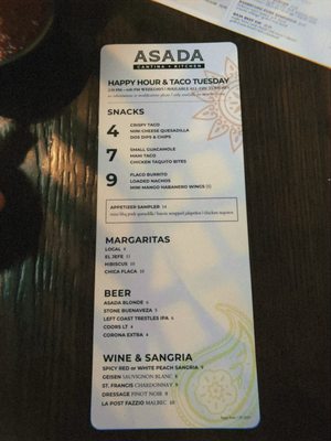 Menu photo 3 Asada Cantina + Kitchen San Clemente, CA