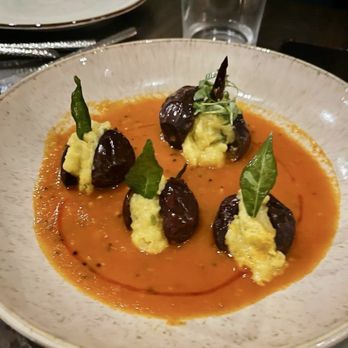 Saffron Modern Indian Dining - Brinjal Raseela - Indian Near Me - Milwaukee, Wisconsin Saffron Modern Indian Dining - Brinjal Raseela - Indian Near Me - Milwaukee, Wisconsin