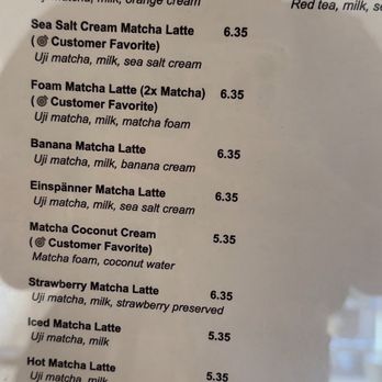 Caffeine Society - Matcha menu :) - Coffee & Tea Near Me - Sacramento, California
