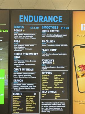 Menu photo 2 Rush Bowls Visalia, CA Menu photo 2 Rush Bowls Visalia, CA