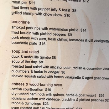 Cochon RESTAURANT - Lunch menu, alligator, fried liver, rabbit, and Cochon gets my attention! - Cajun/Creole Near Me - New Orleans, Louisiana Cochon RESTAURANT - Lunch menu, alligator, fried liver, rabbit, and Cochon gets my attention! - Cajun/Creole Near Me - New Orleans, Louisiana