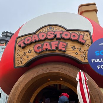 Toadstool Cafe - Toadstool Cafe Nintendo World- Universal Studios Hollywood - Cafes Near Me - Universal City, California