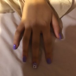 Daughter went in first set of nails two workers helped her. We’re patient took their time & as a result nails turned out beautiful.