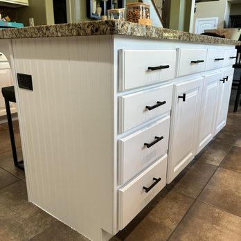 Grey House Painting - Cabinet Repaint in Draper - Painters Near Me - Provo, Utah Grey House Painting - Cabinet Repaint in Draper - Painters Near Me - Provo, Utah