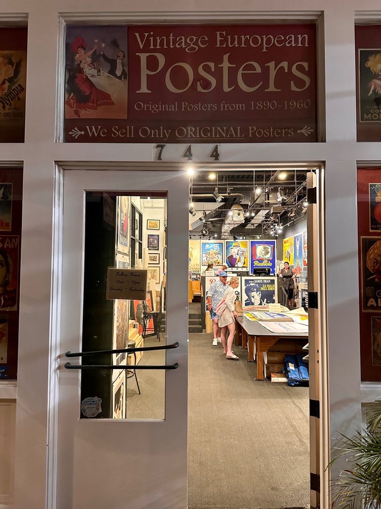 VINTAGE EUROPEAN POSTERS TEMP. CLOSED Updated September 2024 29